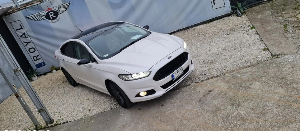 Ford Fusion cena 79900 przebieg: 130750, rok produkcji 2017 z Września małe 781